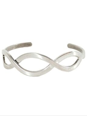 Sterling Silver Twist Cuff Bracelet
